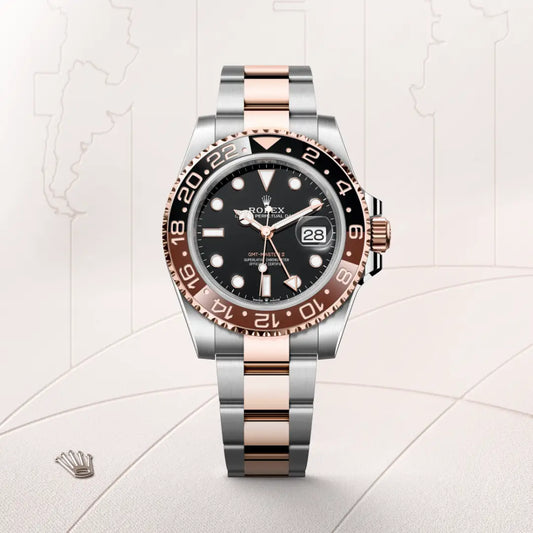 rolex GMT-Master II in Everose Rolesor - combination of Oystersteel and Everose gold, m126711chnr-0002 - david m robinson