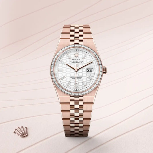 rolex Land-Dweller 36 in 18 ct Everose gold, m127285tbr-0002 - david m robinson
