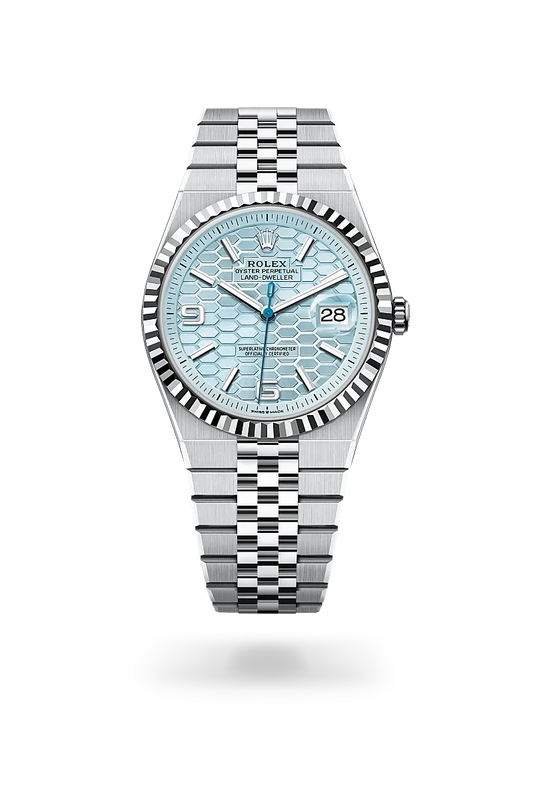 rolex Land-Dweller 40 in Platinum, m127336-0001 - david m robinson