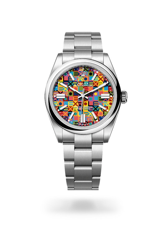 rolex Oyster Perpetual 41 in Oystersteel, m134300-0010 - david m robinson