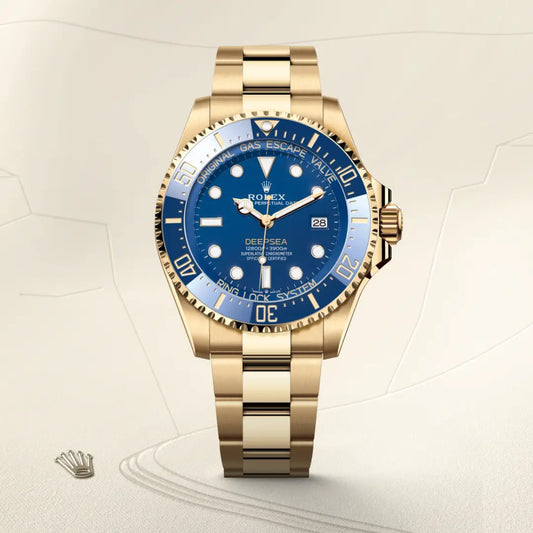 rolex Rolex Deepsea in 18 ct yellow gold, m136668lb-0001 - david m robinson