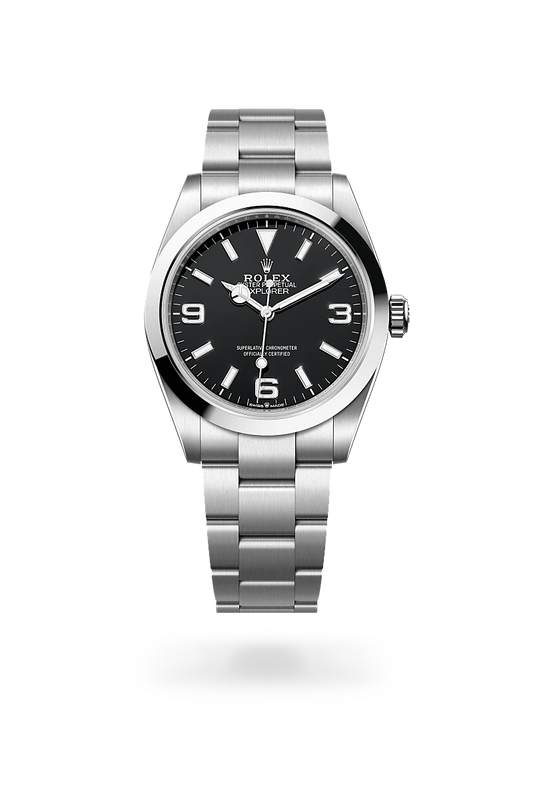 rolex Explorer 40 in Oystersteel, m224270-0001 - david m robinson