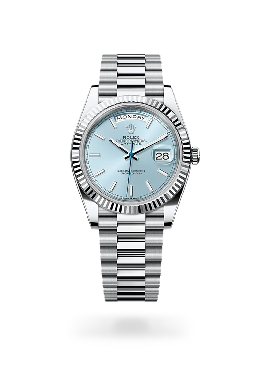 rolex Day-Date 40 in Platinum, m228236-0018 - david m robinson