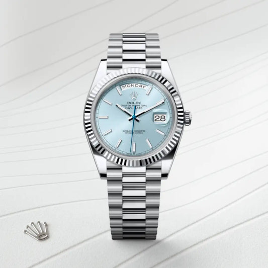 rolex Day-Date 40 in Platinum, m228236-0018 - david m robinson