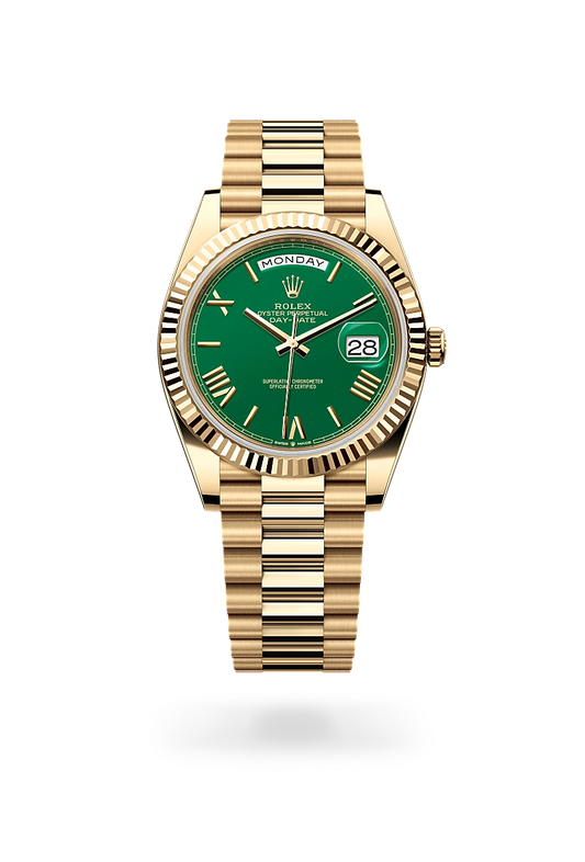 rolex Day-Date 40 in 18 ct yellow gold, m228238-0061 - david m robinson