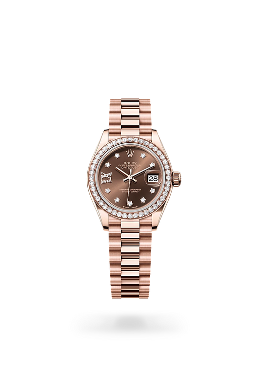 rolex Lady-Datejust in 18 ct Everose gold, m279135rbr-0001 - david m robinson