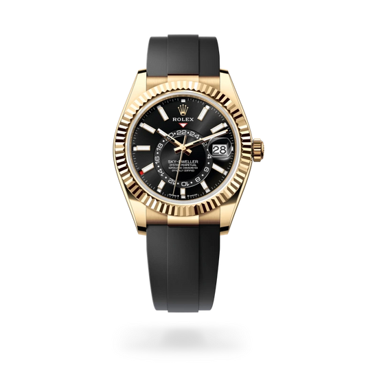 rolex Sky-Dweller in 18 ct yellow gold, m336238-0002 - david m robinson