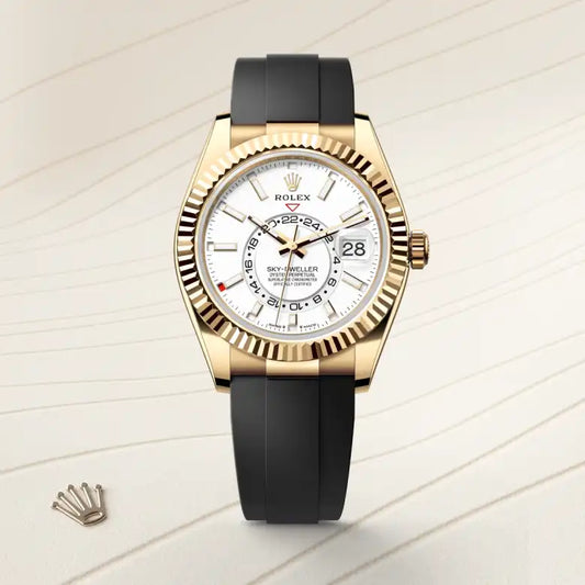 rolex Sky-Dweller in 18 ct yellow gold, m336238-0003 - david m robinson