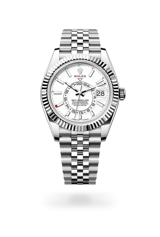 rolex Sky-Dweller in White Rolesor - combination of Oystersteel and white gold, m336934-0004 - david m robinson