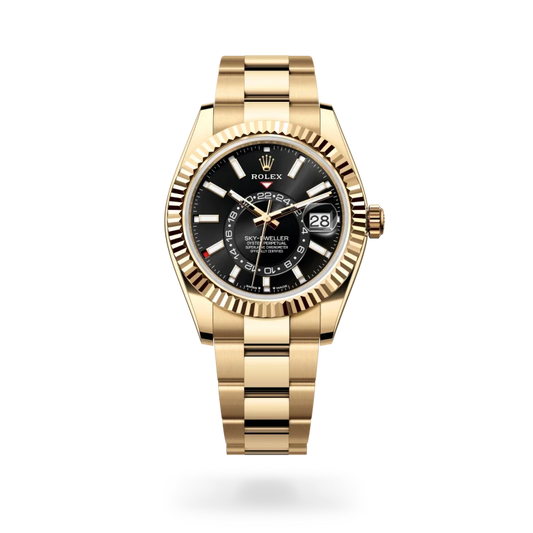 rolex Sky-Dweller in 18 ct yellow gold, m336938-0002 - david m robinson