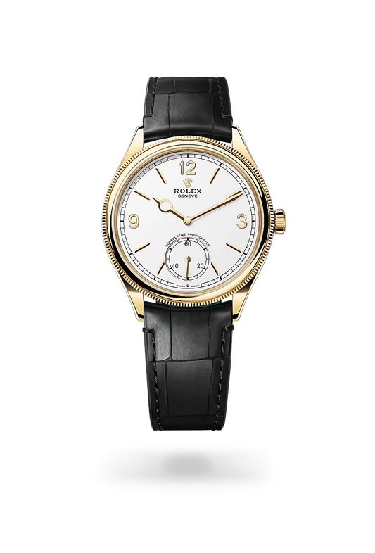 rolex 1908 in 18 ct yellow gold, m52508-0005 - david m robinson