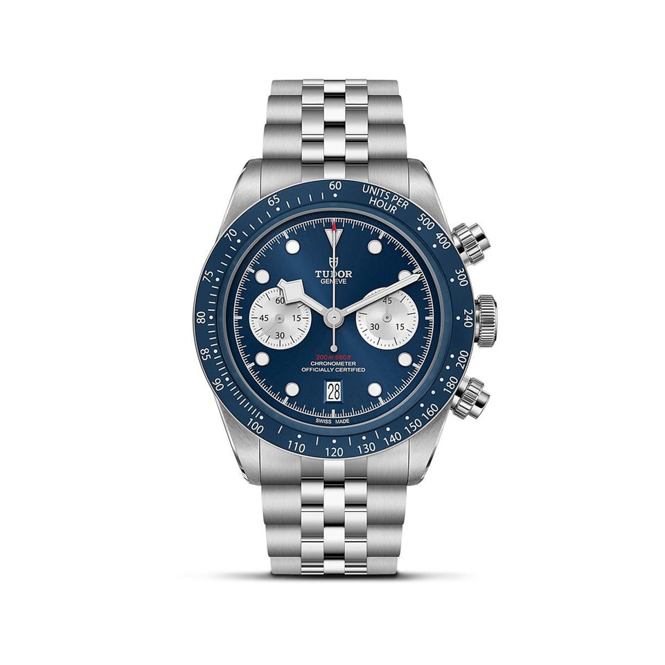 TUDOR Black Bay Chrono Blue Automatic 41mm Watch at David M Robinson