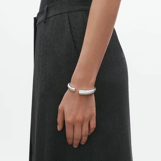 Georg Jensen Mercy Sterling Silver Hinged Bangle
