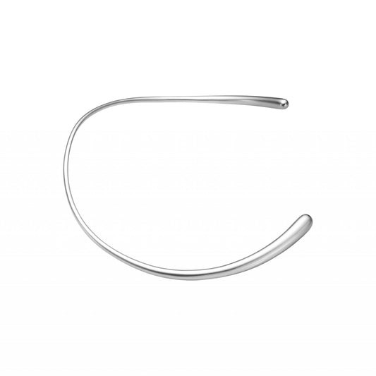 Georg Jensen Mercy Sterling Silver Neck Ring at David M Robinson