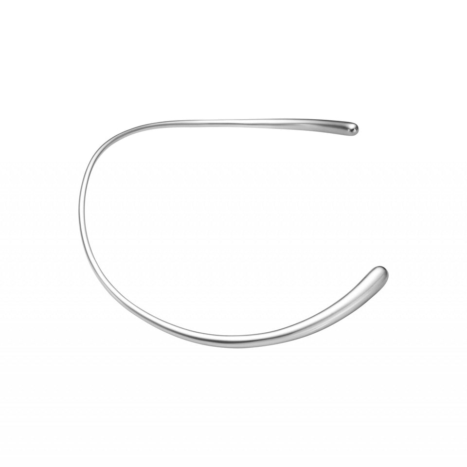Georg Jensen Mercy Sterling Silver Neck Ring at David M Robinson