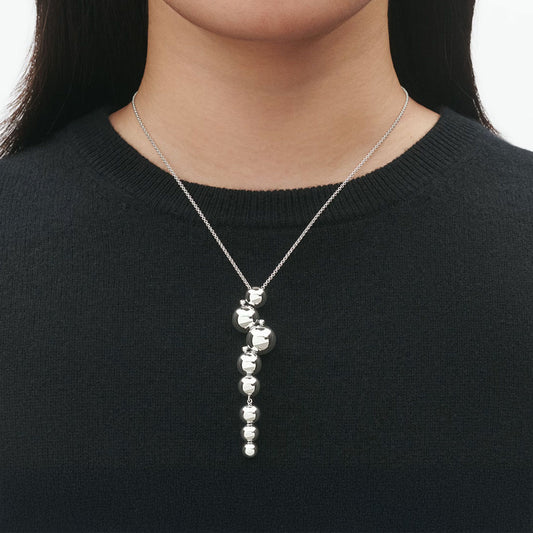 Georg Jensen Moonlight Grapes Sterling Silver Pendant at David M Robinson