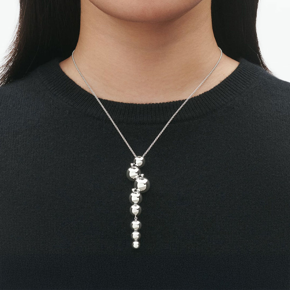 Georg Jensen Moonlight Grapes Sterling Silver Pendant at David M Robinson