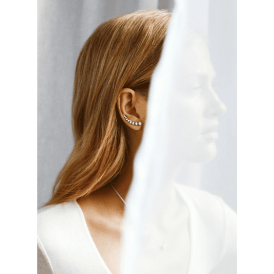 Moonlight Grapes 18ct Rose Gold Earrings