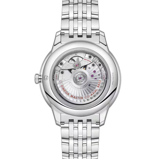 OMEGA De Ville Prestige Steel Chronometer 41mm Watch O43410412011001 at DMR and the OMEGA Boutique Liverpool