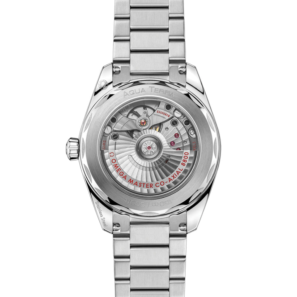 OMEGA Seamaster Aqua Terra 150m Steel Chronometer 38mm Watch 220.10.38.20.01.005 at David M Robinson