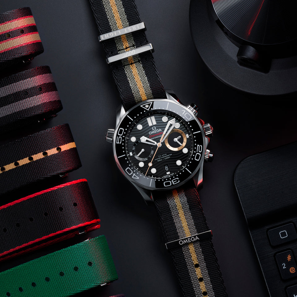 OMEGA Seamaster Diver 300M 007 First Light at DMR and the OMEGA Boutique Liverpool