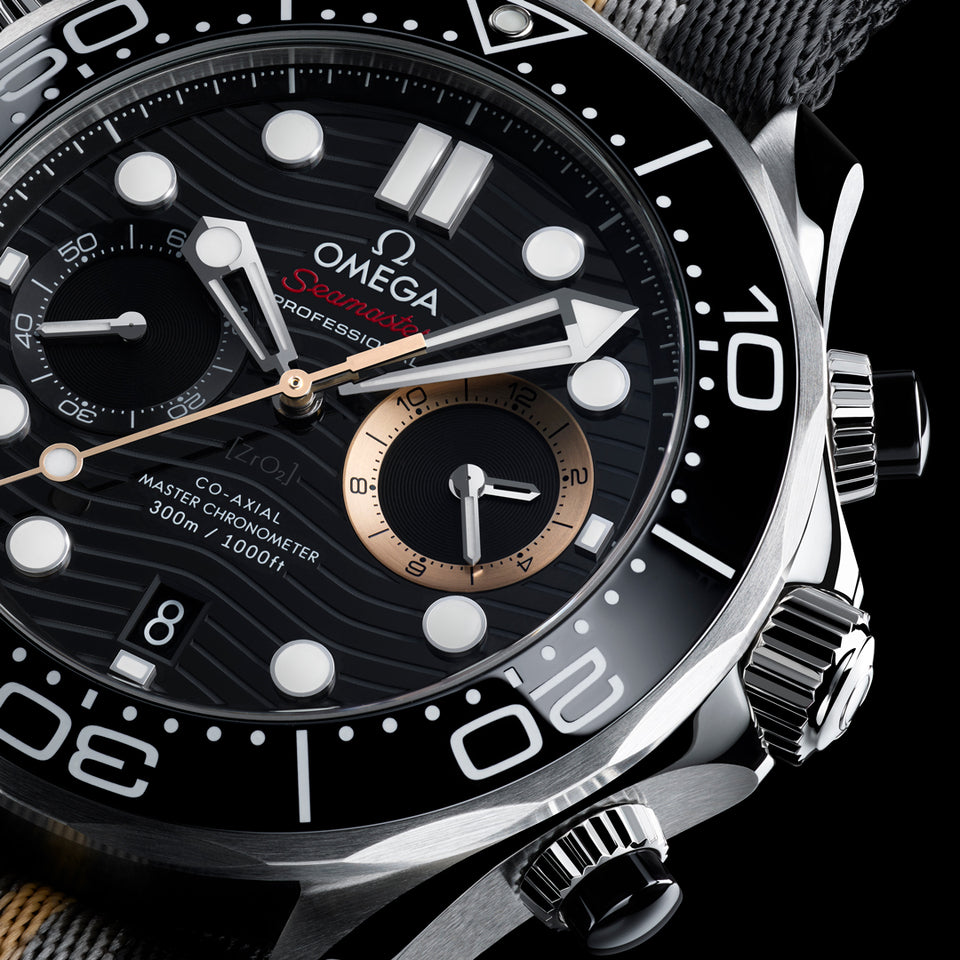 OMEGA Seamaster Diver 300M 007 First Light at DMR and the OMEGA Boutique Liverpool