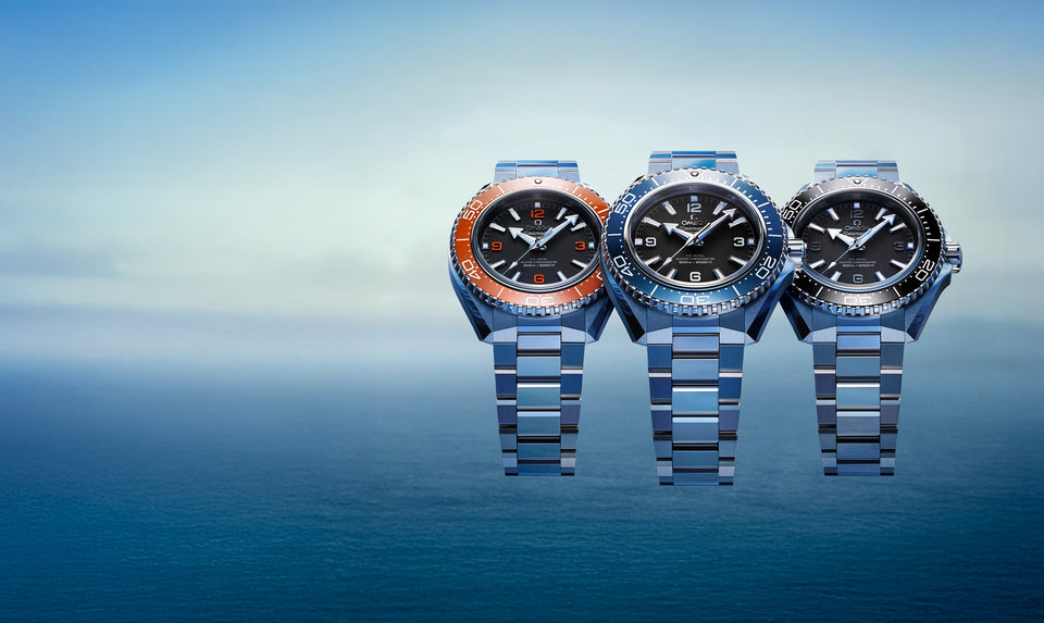 OMEGA Seamaster Planet Ocean Collection at David M Robinson