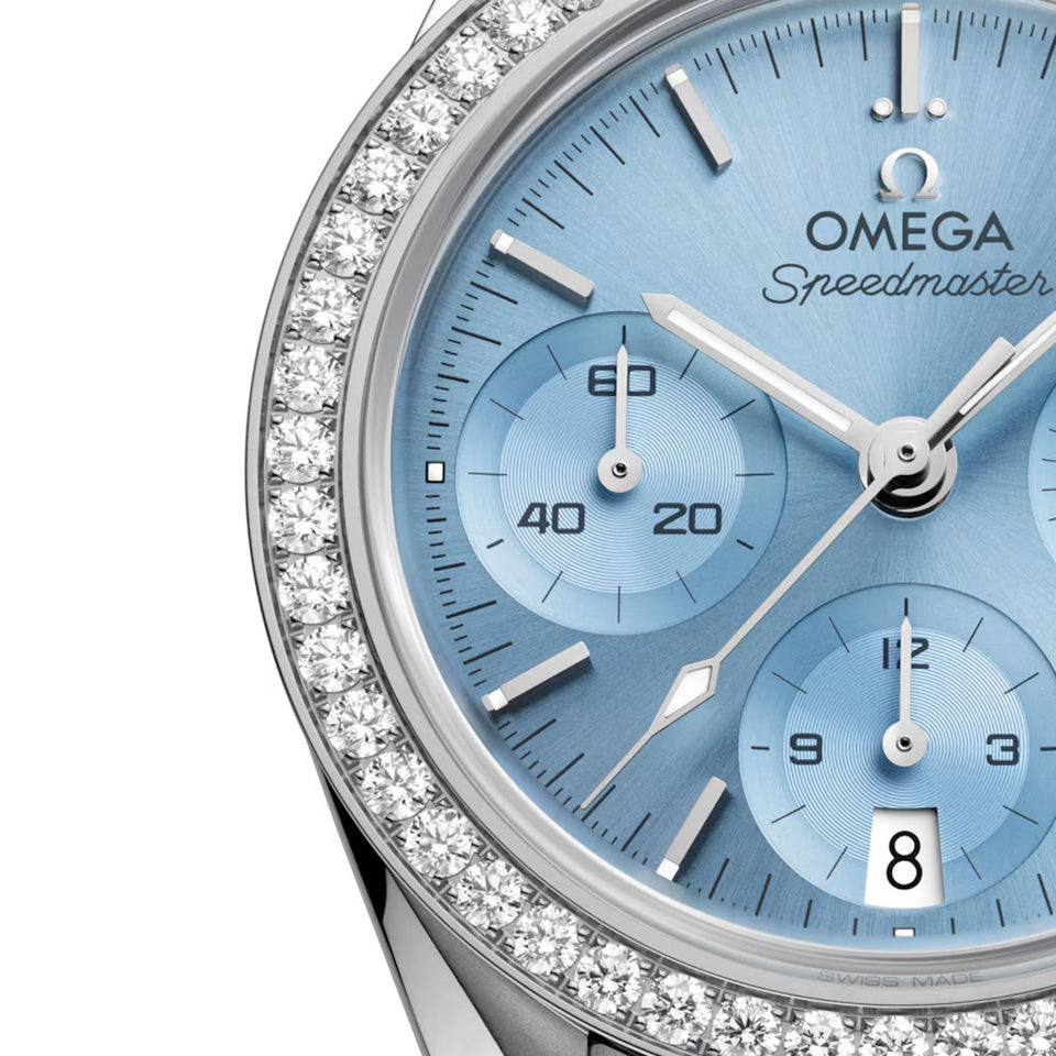 OMEGA Speedmaster 38 Watch at David M Robinson OMEGA Boutique Liverpool