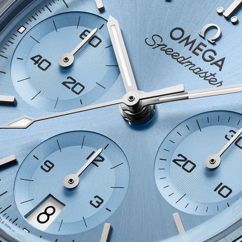 OMEGA Speedmaster 38 Watch at David M Robinson OMEGA Boutique Liverpool