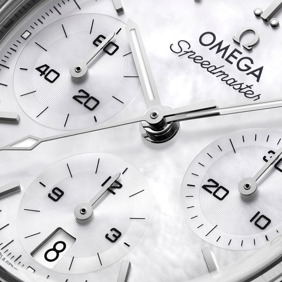 OMEGA Speedmaster 38 Watch at David M Robinson OMEGA Boutique Liverpool