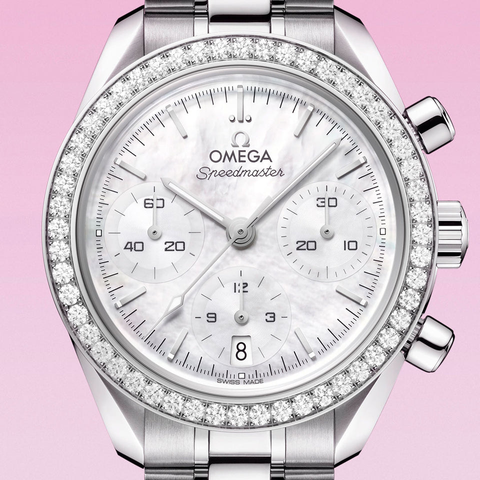 OMEGA Speedmaster 38 Watch at David M Robinson OMEGA Boutique Liverpool