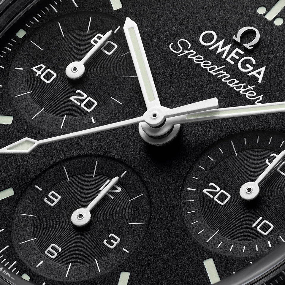 OMEGA Speedmaster 38 Watch at David M Robinson OMEGA Boutique Liverpool
