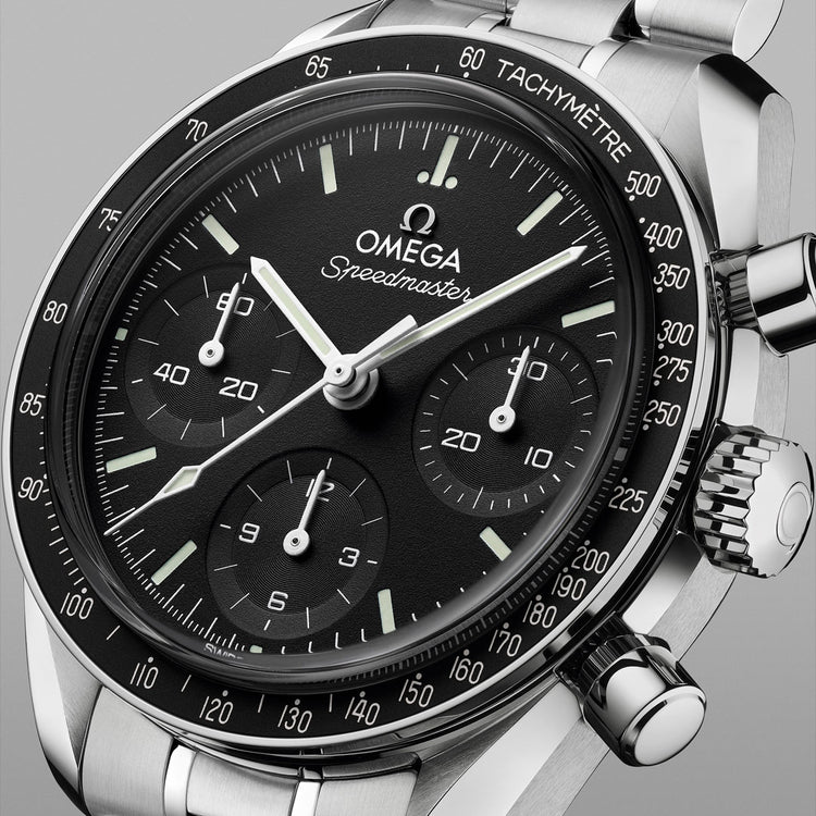 OMEGA Speedmaster 38 Watch at David M Robinson OMEGA Boutique Liverpool