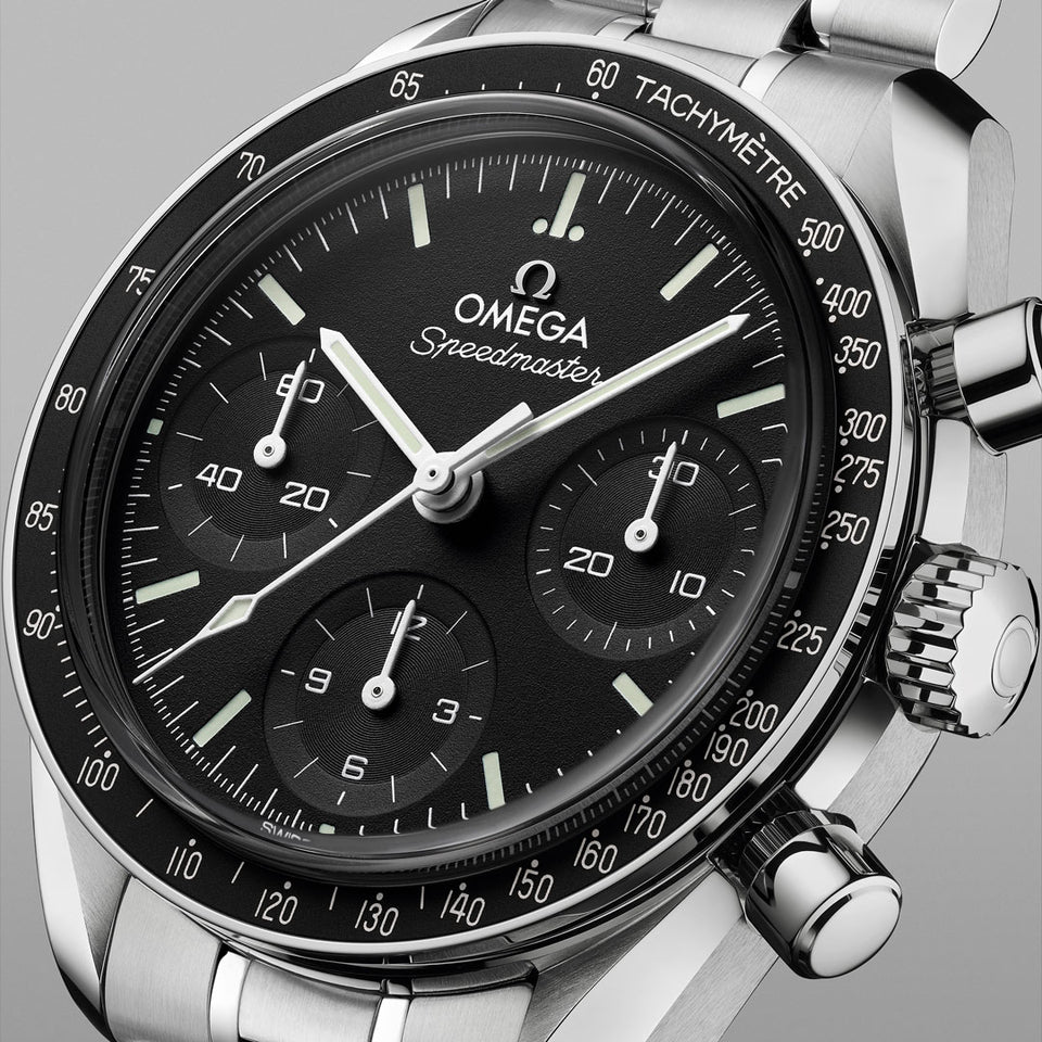 OMEGA Speedmaster 38 Watch at David M Robinson OMEGA Boutique Liverpool
