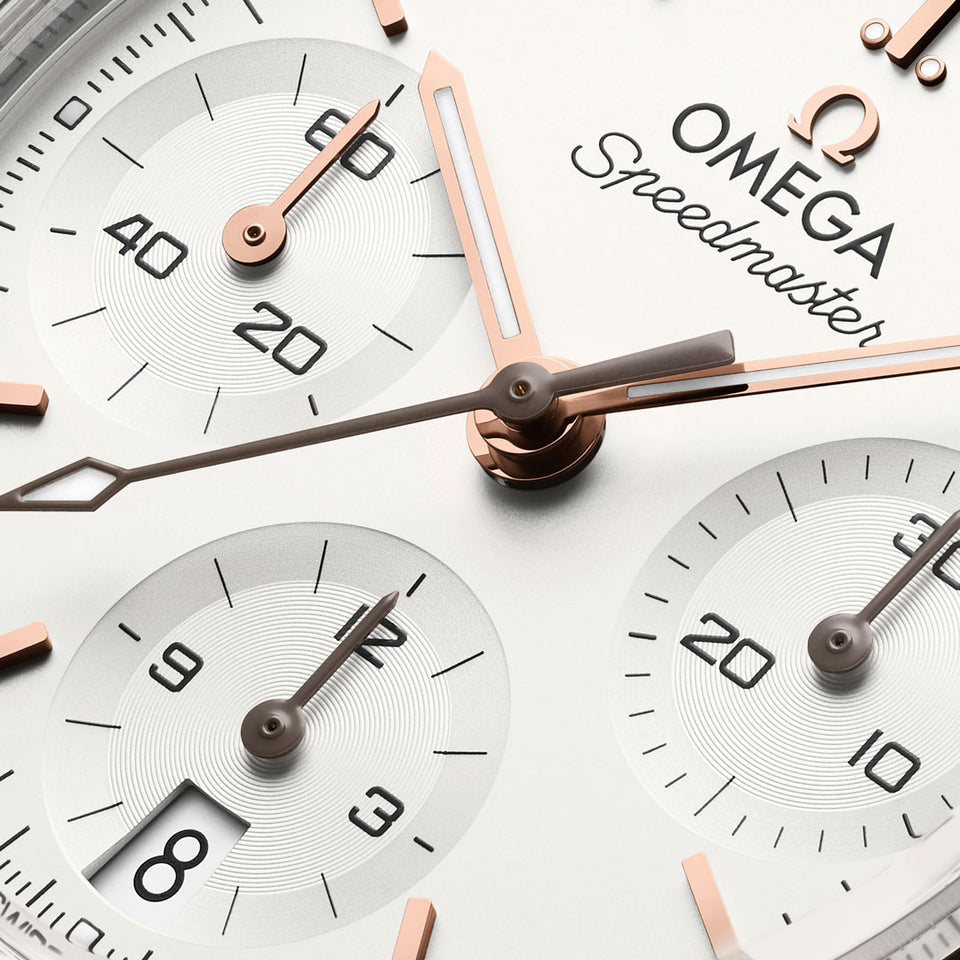 OMEGA Speedmaster 38 Watch at David M Robinson OMEGA Boutique Liverpool
