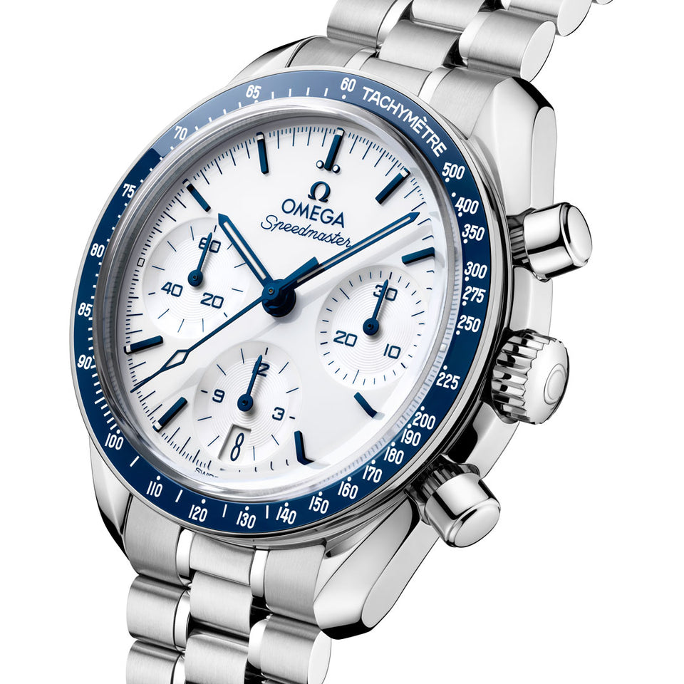 OMEGA Speedmaster 38 Watch at David M Robinson OMEGA Boutique Liverpool
