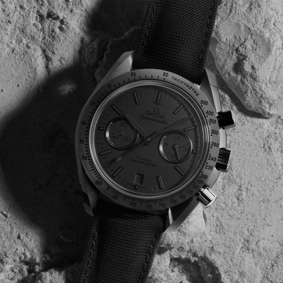 OMEGA Speedmaster Dark Side Of The Moon Co-Axial Chronometer 44mm Watch at DMR and the OMEGA Boutique Liverpool