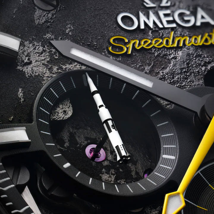 OMEGA Speedmaster Apollo 8 Dark Side Of The Moon 44mm Watch at DMR and the OMEGA Boutique Liverpool
