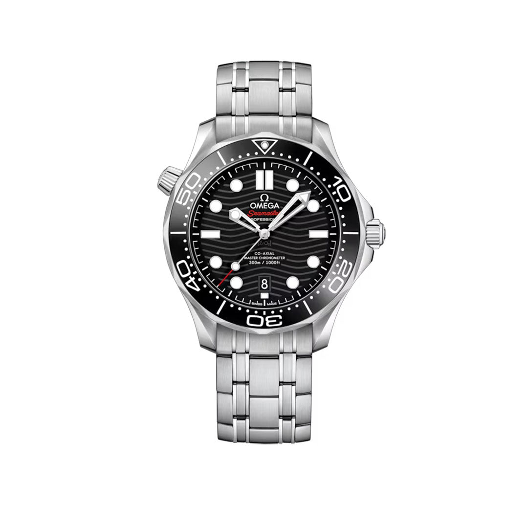 OMEGA Seamaster Diver 300M Chronometer 42mm Watch O21030422001001 at DMR and the OMEGA Boutique Liverpool