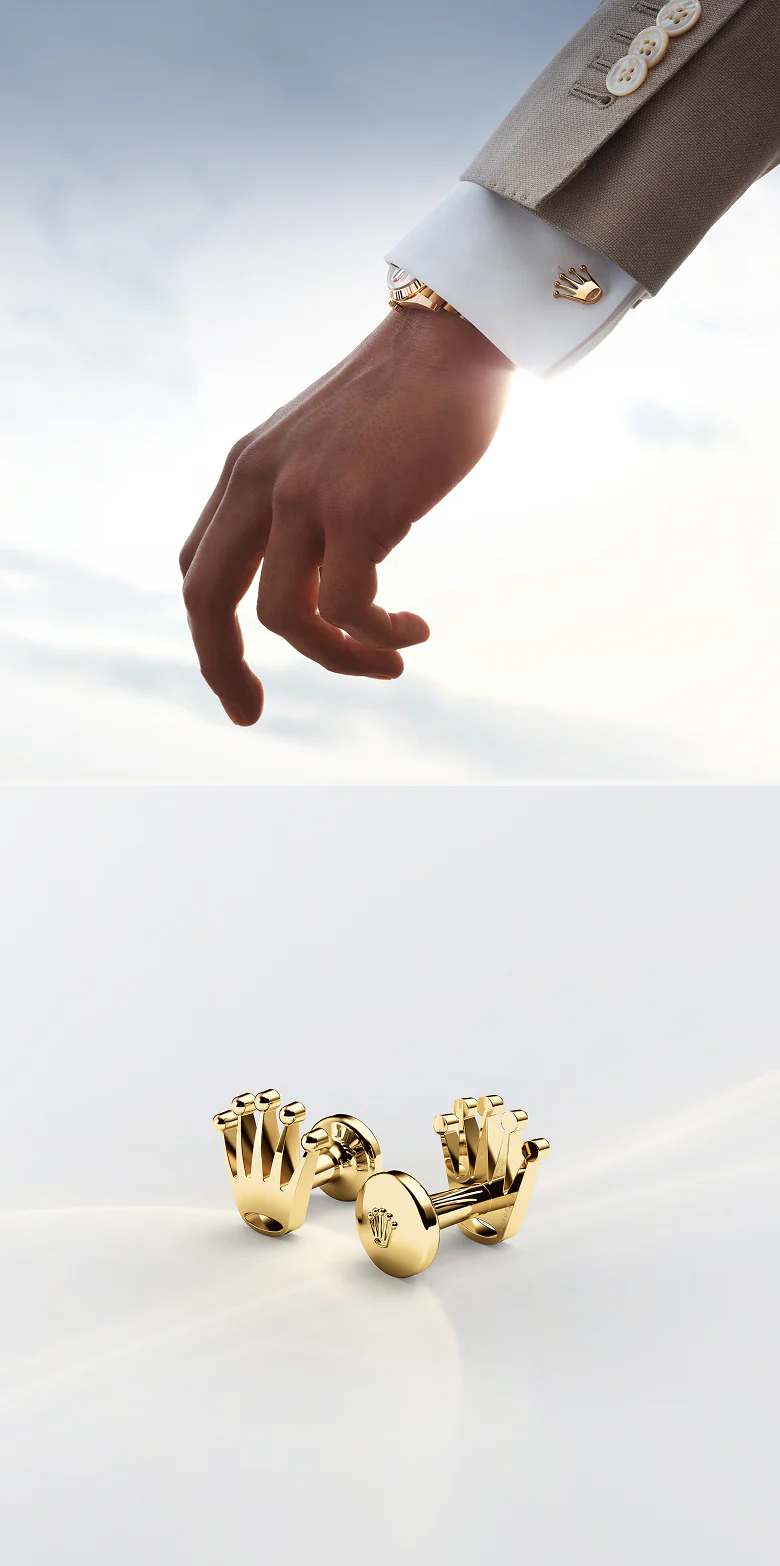 ‘Crown’ cufflinks