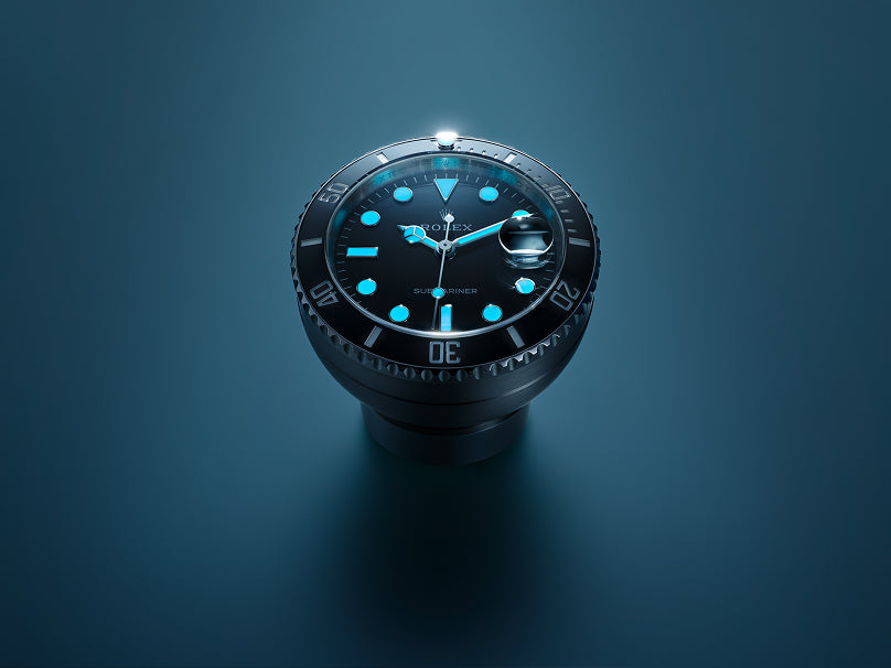 Calendar clock Honouring the Submariner