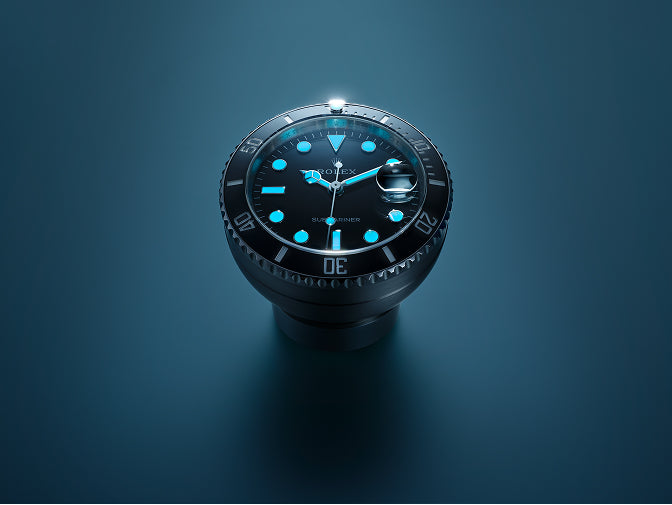 Calendar clock Honouring the Submariner