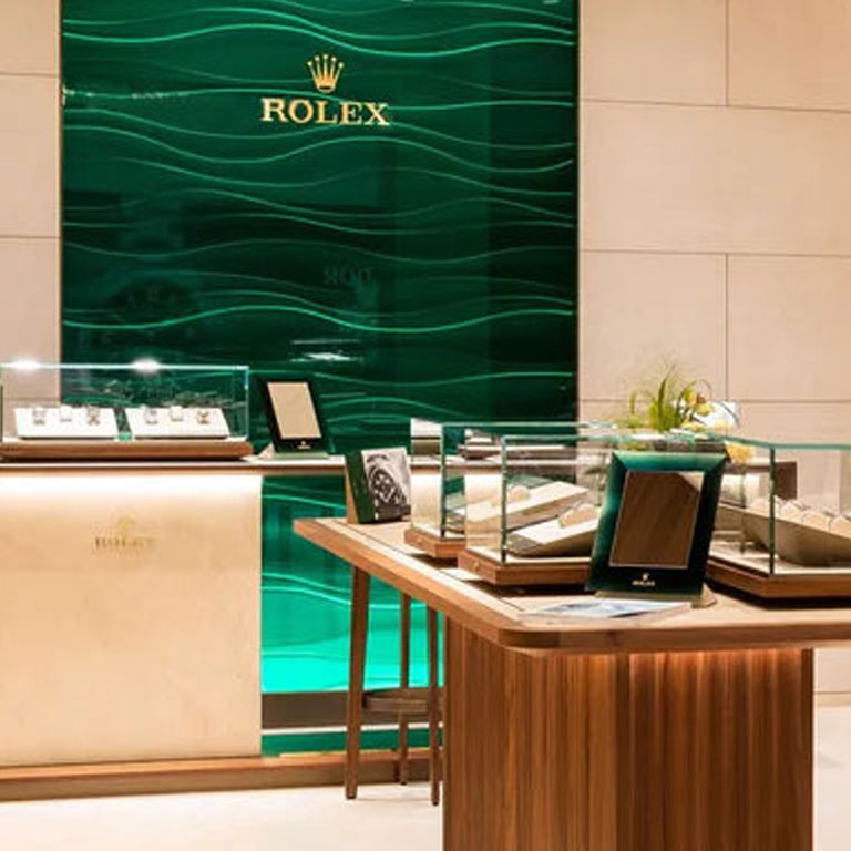 Our Rolex showrooms