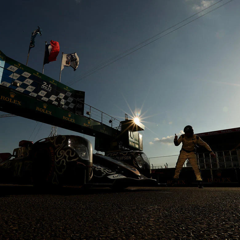 Le Mans start line