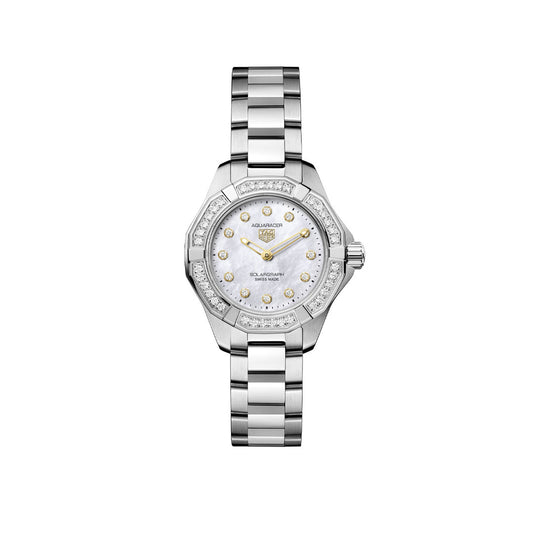 TAG Heuer Aquaracer Professional 100 Solargraph 28mm Watch
