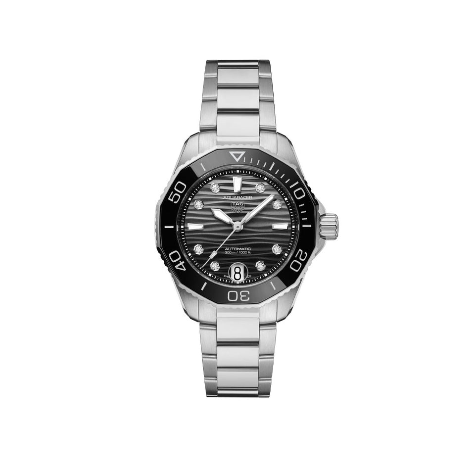 TAG Heuer Aquaracer Professional 300 Date Automatic 36mm Watch  WBP231R.BA0618 at David M Robinson