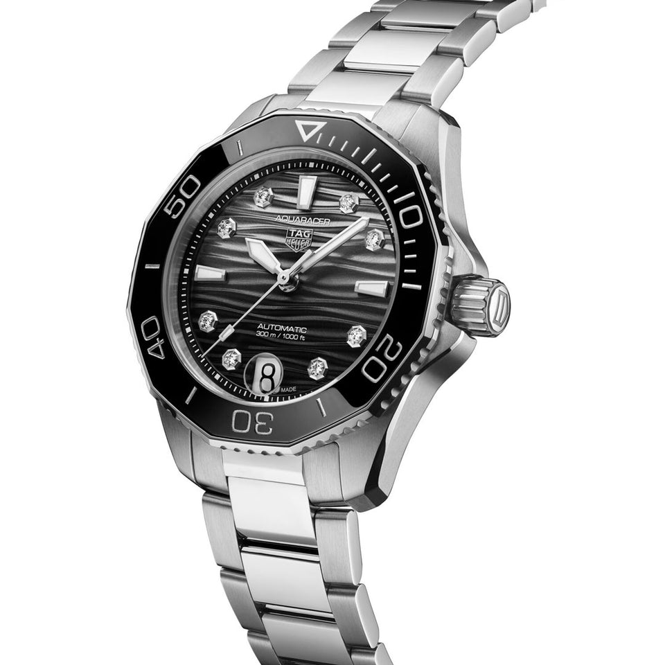 TAG Heuer Aquaracer Professional 300 Date Automatic 36mm Watch  WBP231R.BA0618 at David M Robinson