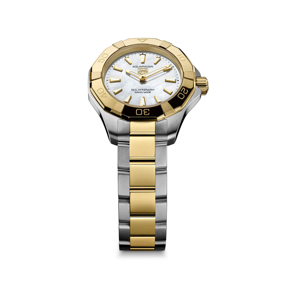 TAG Heuer Aquaracer Professional 100 Solargraph 28mm Watch at David M Robinson