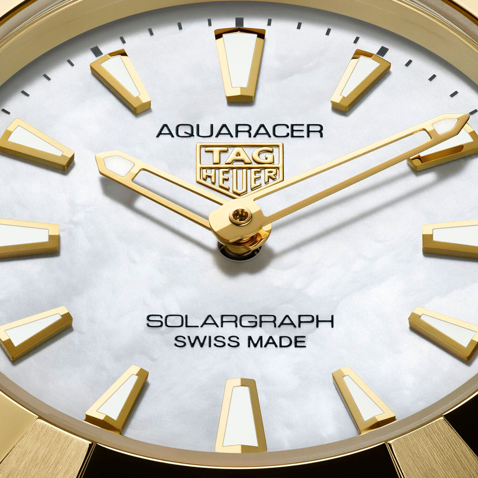TAG Heuer Aquaracer Professional 100 Solargraph 28mm Watch at David M Robinson