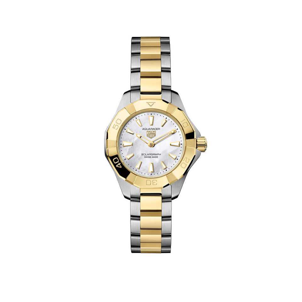 TAG Heuer Aquaracer Professional 100 Solargraph 28mm Watch at David M Robinson